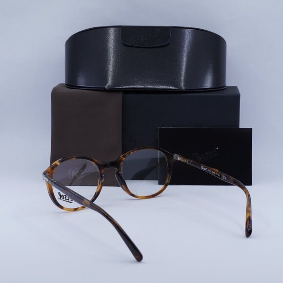 🕶️ New Persol PO3239V 1102 Eyeglasses - Havana Frame 50mm - Picture 12 of 12
